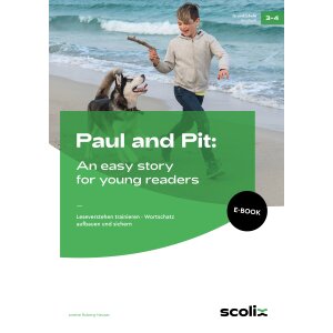 An easy story for young readers - Paul and Pit
