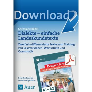 Dialekte - einfache Landeskundetexte