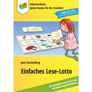 Einfaches Lese-Lotto (Wortebene)