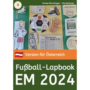 Fußball-Lapbook zur EM 2024 (Version Österreich)