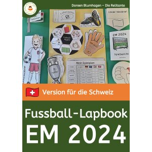 Fußball-Lapbook zur EM 2024 (Version Schweiz)
