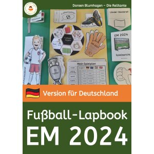 Fußball-Lapbook zur EM 2024 (Version Deutschland)