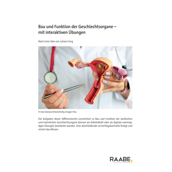 Bau und Funktion der Geschlechtsorgane (Klasse 6-9)