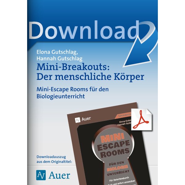 20-Minuten-Breakouts Menschlicher Körper