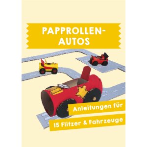 Papprollen-Autos