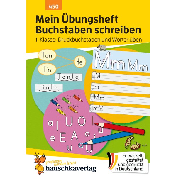 Buchstaben schreiben und Wörter üben 1. Klasse - Mein Übungsheft