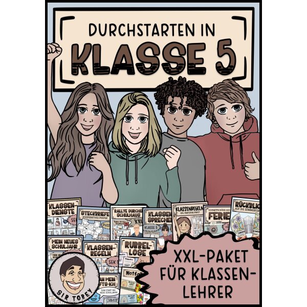 Kopiervorlagen für KlassenlehrerInnen in Klasse 5 - Durchstarten