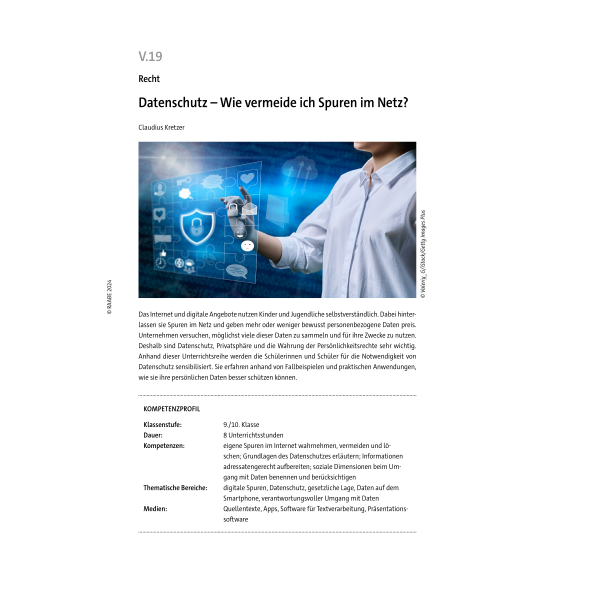 Datenschutz - Wie vermeide ich Spuren im Netz?