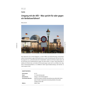 Umgang mit der AfD - Was spricht für oder gegen ein...