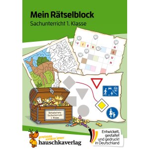 Sachunterricht 1. Klasse - Rätselblock
