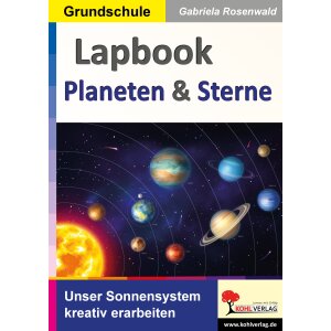 Planeten und Sterne Lapbook Klasse 3/4