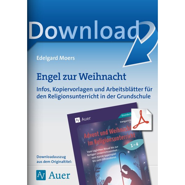 Engel zur Weihnacht in der Grundschule