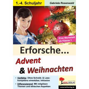 Erforsche Advent und Weihnachten - Grundschule