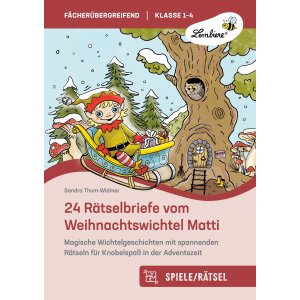 24 Rätselbriefe vom Weihnachtswichtel Matti