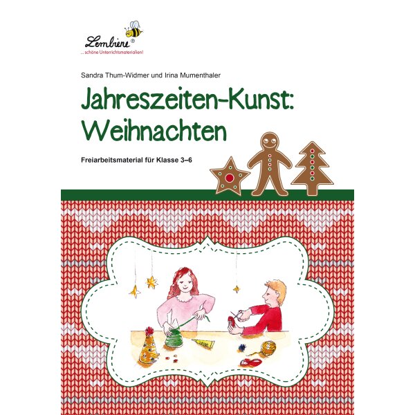 Weihnachten - Jahreszeiten-Kunst Klassen 3-5