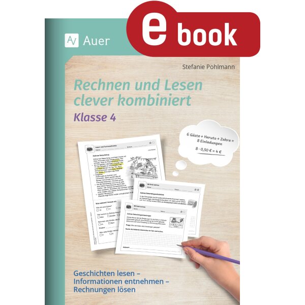 Rechnen und Lesen clever kombiniert in Klasse 4