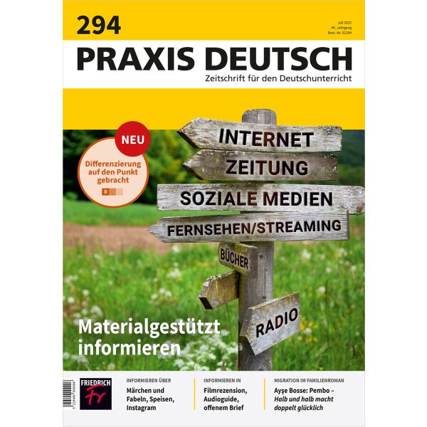 Praxis Deutsch: Materialgestützt informieren