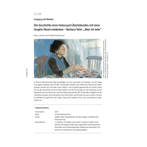 Barbara Yelin: "Aber ich lebe" - Graphic Novel...
