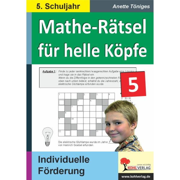 Mathe-Rätsel für helle Köpfe / 5. Schuljahr