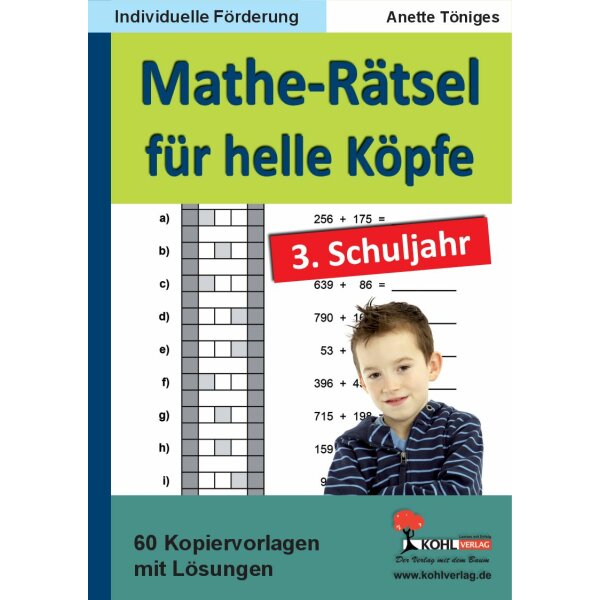 Mathe-Rätsel für helle Köpfe / 3. Schuljahr