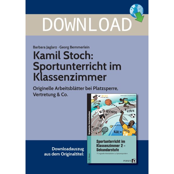 Sportunterricht im Klassenzimmer mit Kamil Stoch