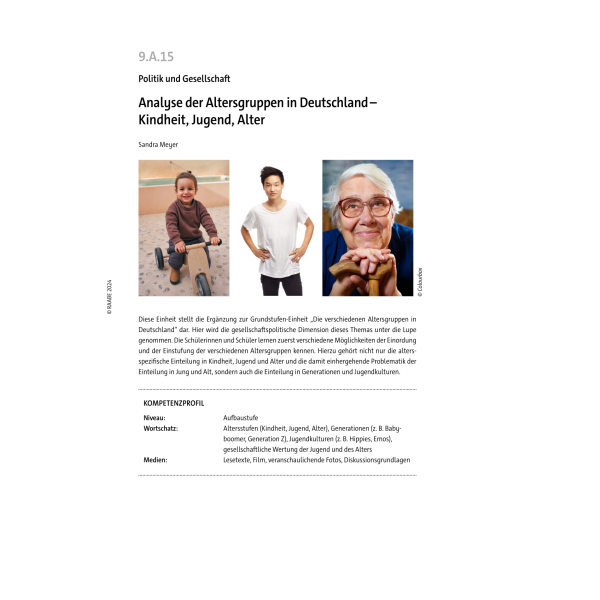 Analyse der Altersgruppen in Deutschland