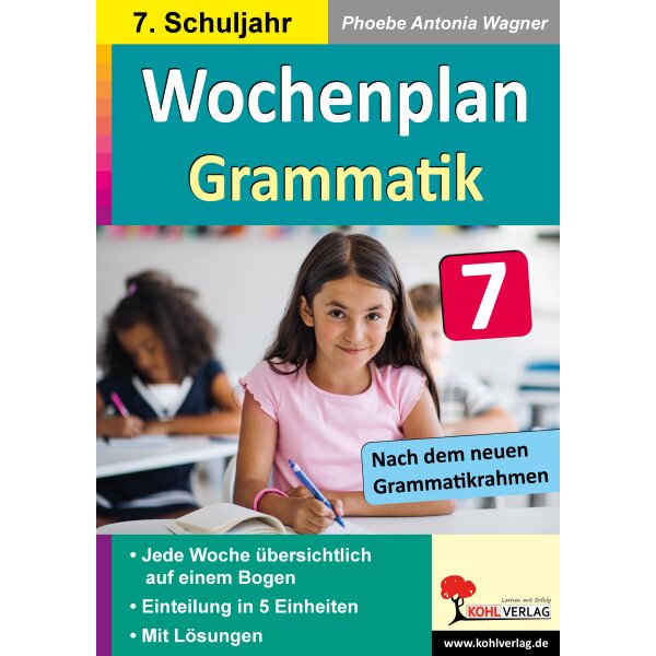 Wochenplan Grammatik - 7. Klasse