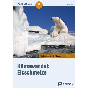 Arbeitsblätter Klimawandel: Eisschmelze Klasse 5-8