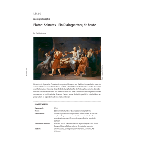 Platons Sokrates – Klasse 9/10