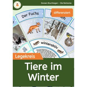 Tiere im Winter - Legekreis
