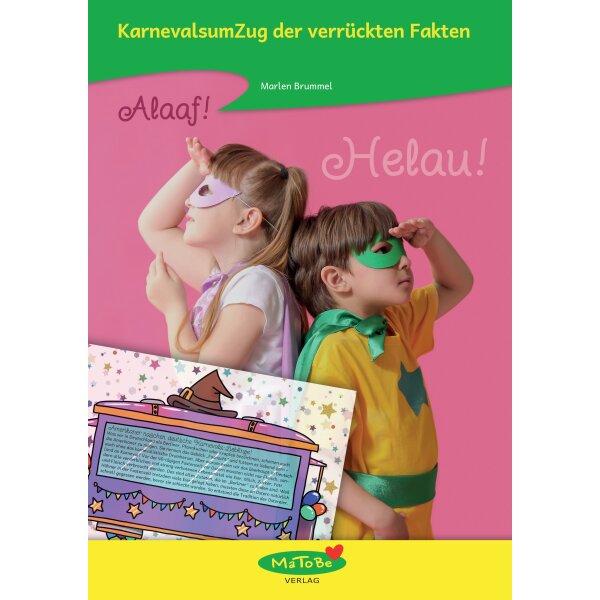 Rätselspaß an Karneval - Arbeitsblätter Klassen 3-6