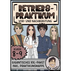 Betriebspraktikum - Materialpaket mit Praktikumsmappe