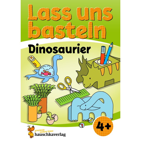 Dinosaurier - Lass uns basteln – Ausschneiden und Kleben