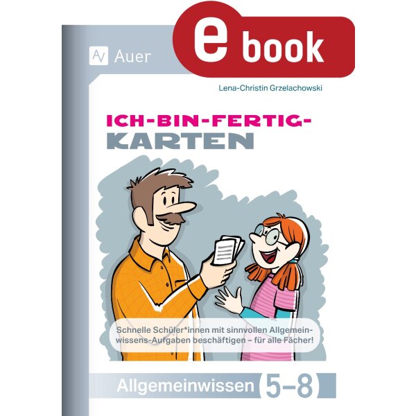 Ich-bin-fertig-Karten Allgemeinwissen K. 5-8