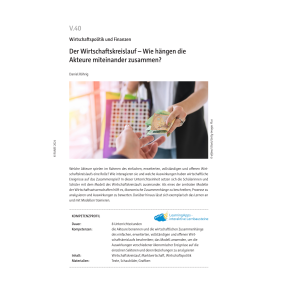 Der Wirtschaftskreislauf - Berufliche Schulen