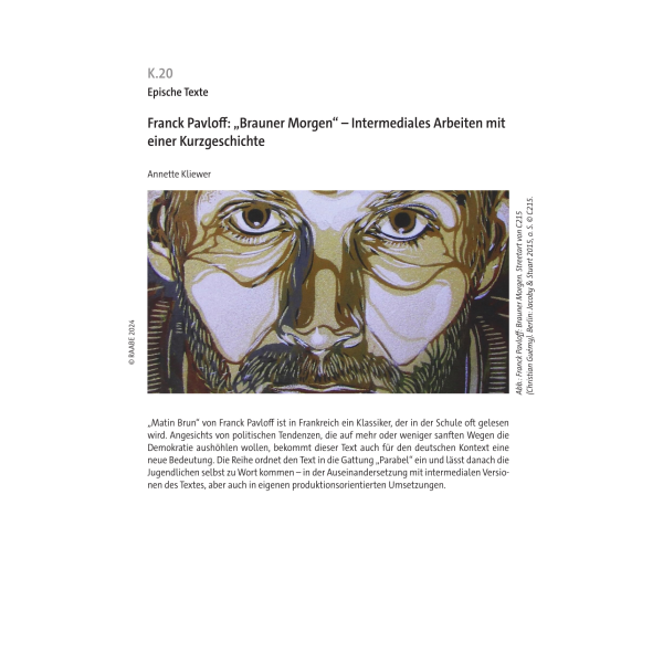 Pavloff: "Brauner Morgen" Klasse 9/10