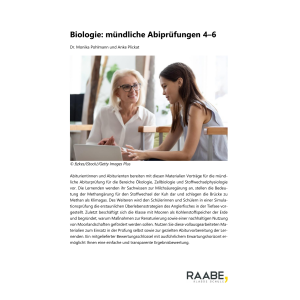 Mündliches Bio-Abitur 4-6
