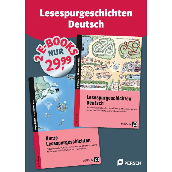 Sparpaket: Lesespurgeschichten Deutsch Klasse 5/6