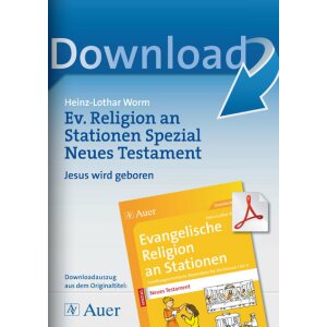 Jesus wird geboren - Ev. Religion an Stationen