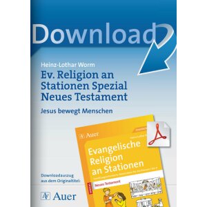 Jesus bewegt Menschen - Ev. Religion an Stationen