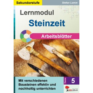 Lernmodul Steinzeit - differenzierte Arbeitsblätter