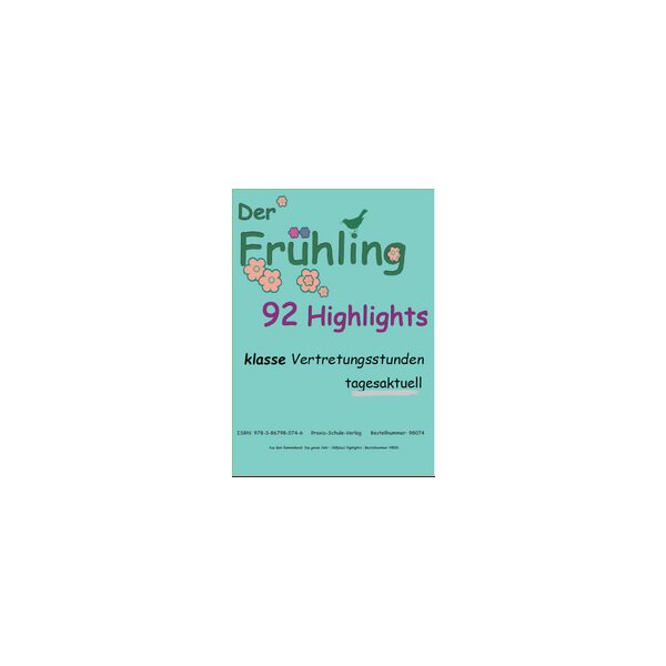 Der Frühling - 92 Highlights