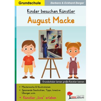 August Macke - Kinder besuchen Künstler