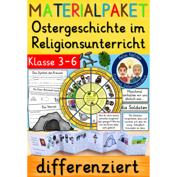 Ostergeschichte Klassen 3-6 - Materialpaket