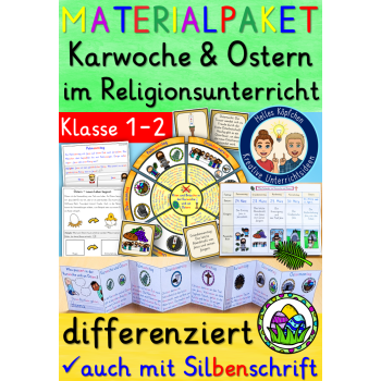 Karwoche und Ostern in Klasse 1-2