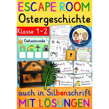 Escape Room Ostergeschichte Klasse 1/2