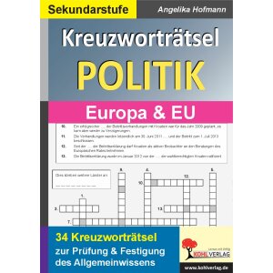 Kreuzworträtsel Politik: Europa und EU