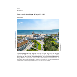 Tourismus im Vereinigten Königreich (UK) - Geografie...