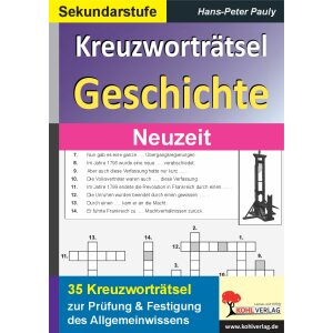 Kreuzworträtsel Geschichte Neuzeit