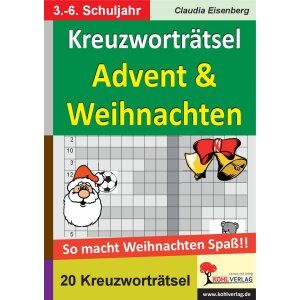 Kreuzworträtsel Advent und Weihnachten